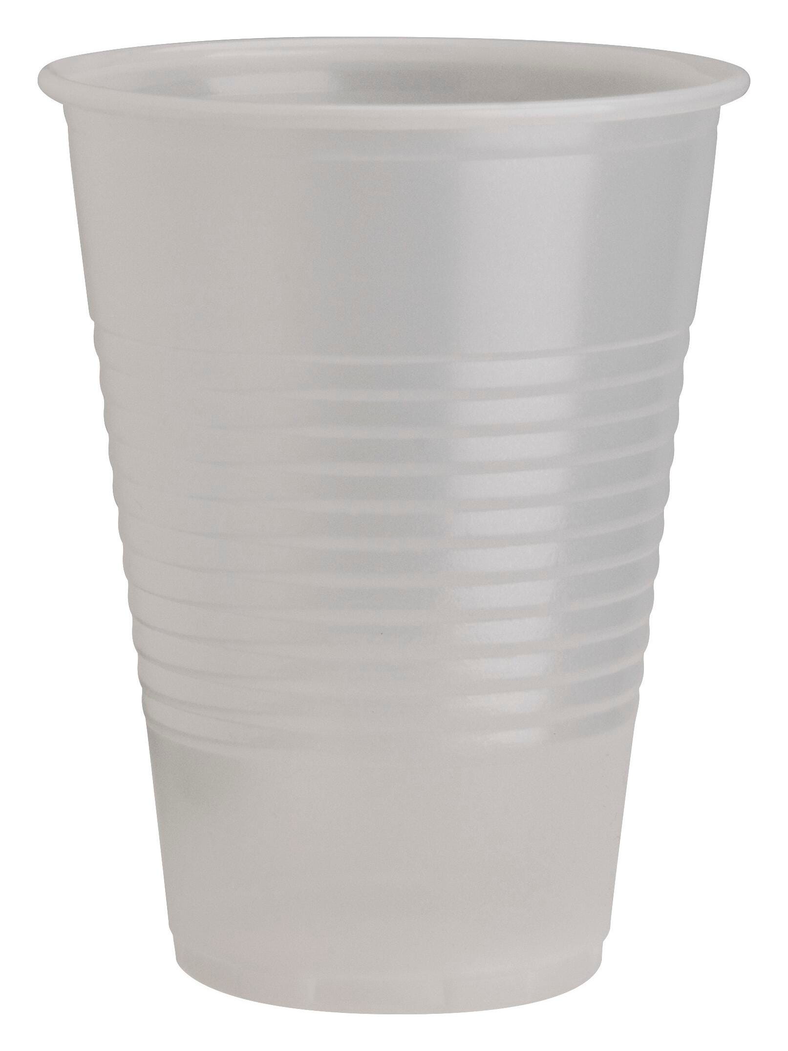 Genuine Joe Cold Beverage Cup, 9 oz, Plastic, Translucent, Case of 2400, Item Number 1099152